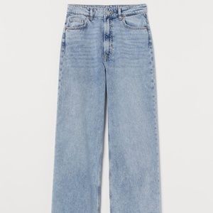 H & M Wide leg Jeans